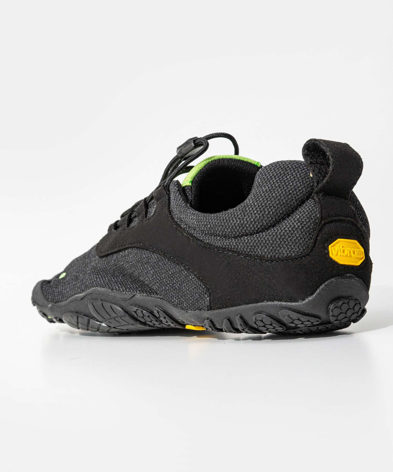 ビブラムファイブフィンガーズ Vibram FiveFingers ビブラム ファイブフィンガーズ Vibram FiveFingers V-Run Retro 21M8002 レトロ ベアフットシューズ 五本指 メンズ シューズ （BLACK×GREEN×BLACK） BLACK×GREEN×BLACK