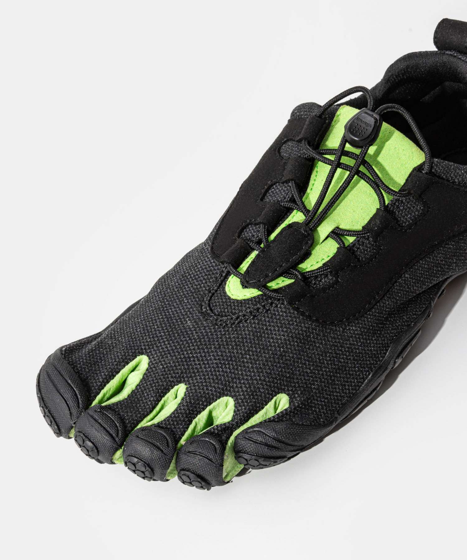 ビブラムファイブフィンガーズ Vibram FiveFingers ビブラム ファイブフィンガーズ Vibram FiveFingers V-Run Retro 21M8002 レトロ ベアフットシューズ 五本指 メンズ シューズ （BLACK×GREEN×BLACK） BLACK×GREEN×BLACK
