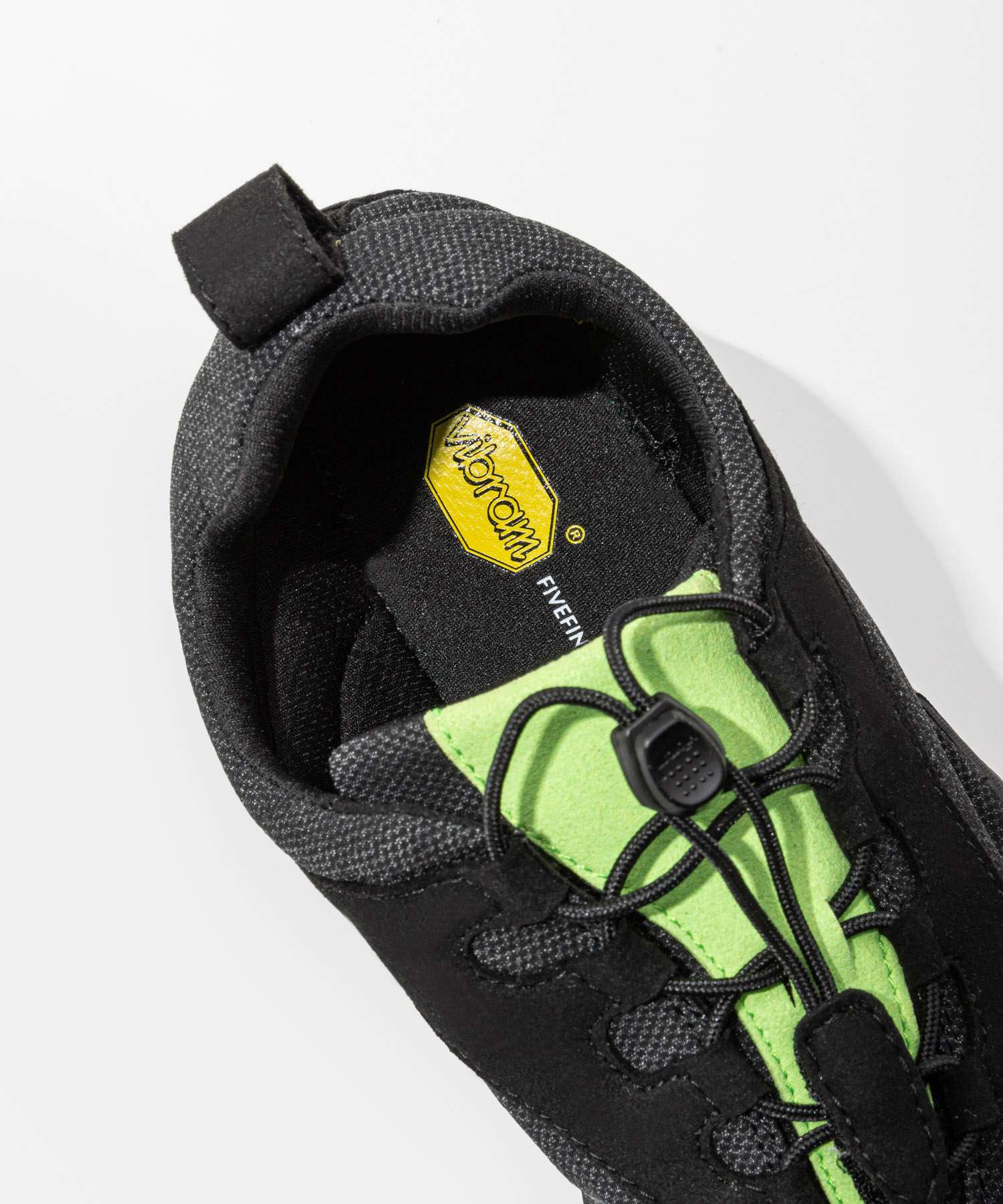 ビブラムファイブフィンガーズ Vibram FiveFingers ビブラム ファイブフィンガーズ Vibram FiveFingers V-Run Retro 21M8002 レトロ ベアフットシューズ 五本指 メンズ シューズ （BLACK×GREEN×BLACK） BLACK×GREEN×BLACK
