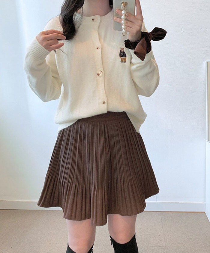 VIVIDLADY VIVIDLADY 毛衣外套 刺繡款 層次感 外套女裝 春秋冬 長袖