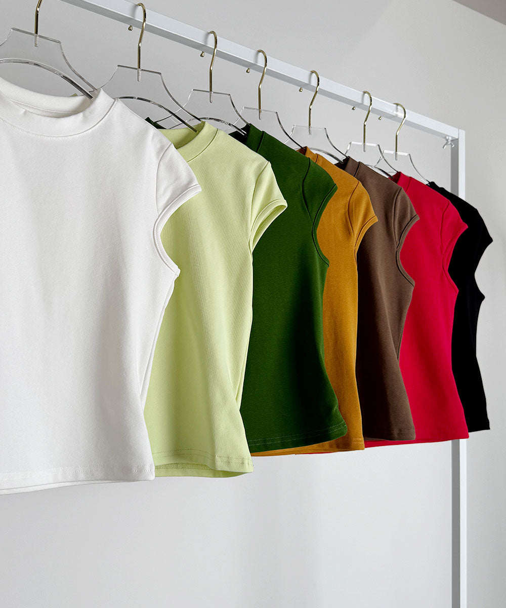 ビビッドレディ VIVIDLADY スーパースリムフィット 半袖Tシャツ （レッド） レッド