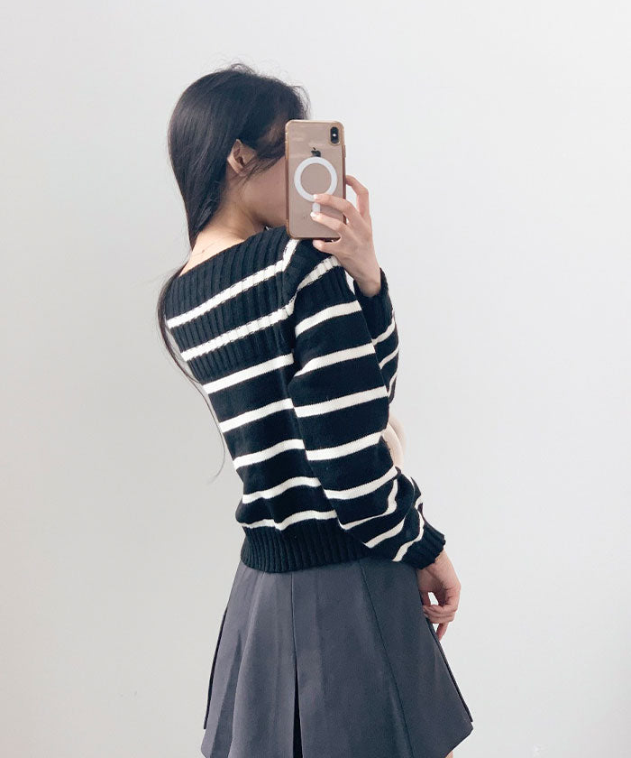 ビビッドレディ VIVIDLADY オフショルダーニット レディース 秋 冬 （ブラック） ブラック