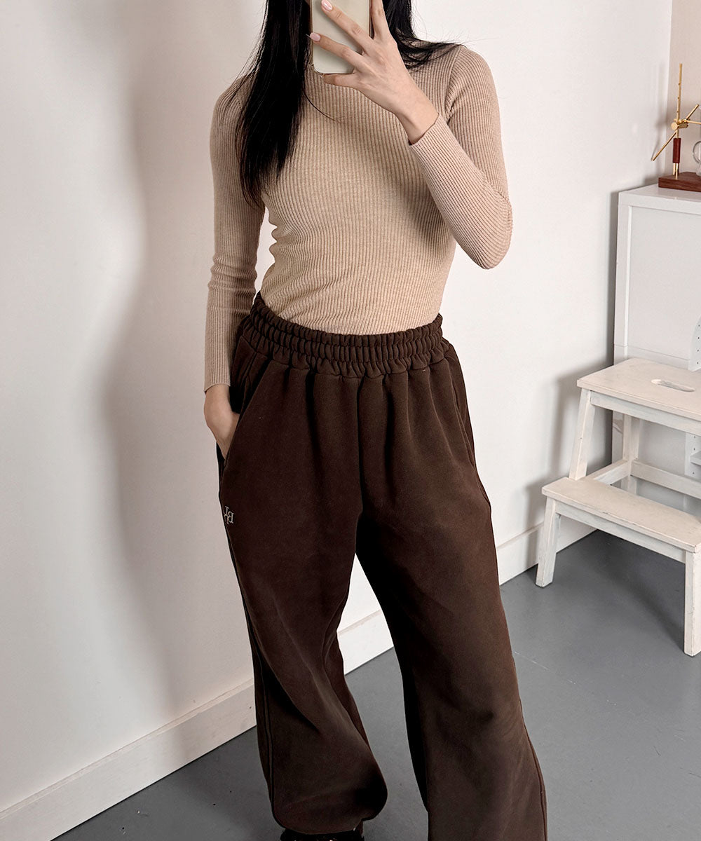 ビビッドレディ VIVIDLADY ボトルネック リブニット 長袖 ニットトップス ニット （ベージュ） ベージュ