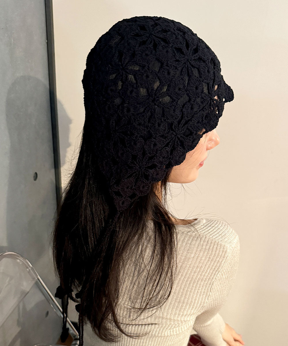 ビビッドレディ VIVIDLADY ニット帽 ニットキャップ ニットcap （ブラック） ブラック