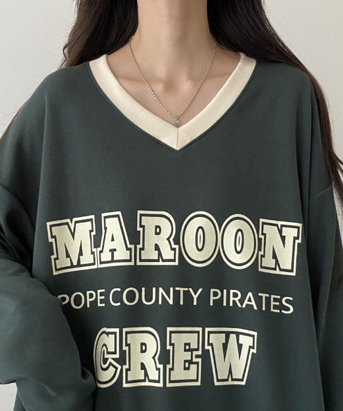 ビビッドレディ VIVIDLADY 韓国ファッション 長袖 tシャツ レディース （グリーン） グリーン