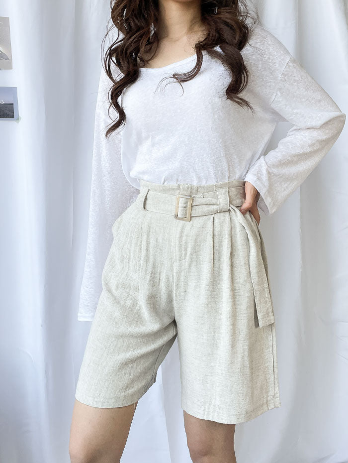 ビビッドレディ VIVIDLADY バミューダパンツ レディース （オートミール） オートミール