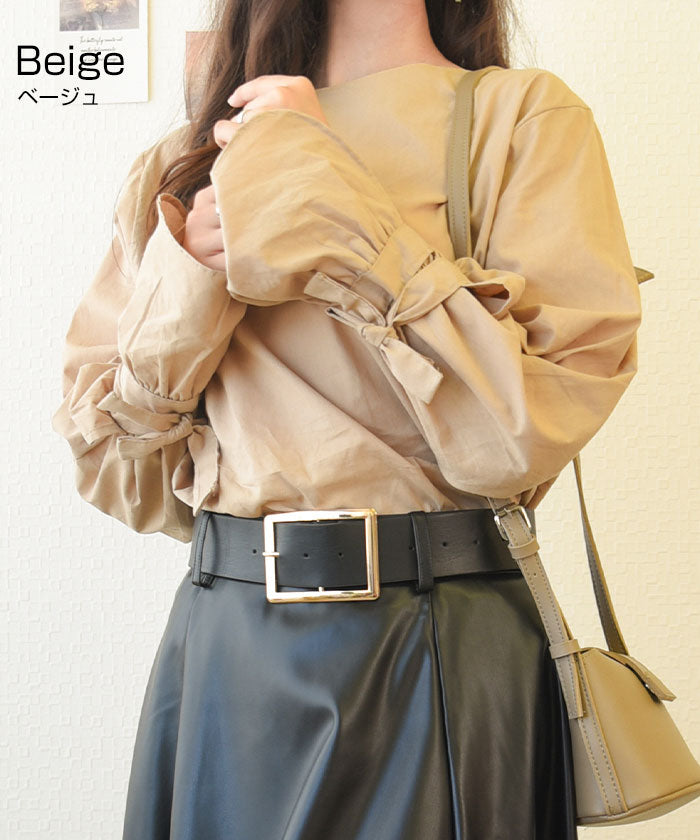 ビビッドレディ VIVIDLADY すっきりとした上品な印象のブラウス （ピンク） ピンク