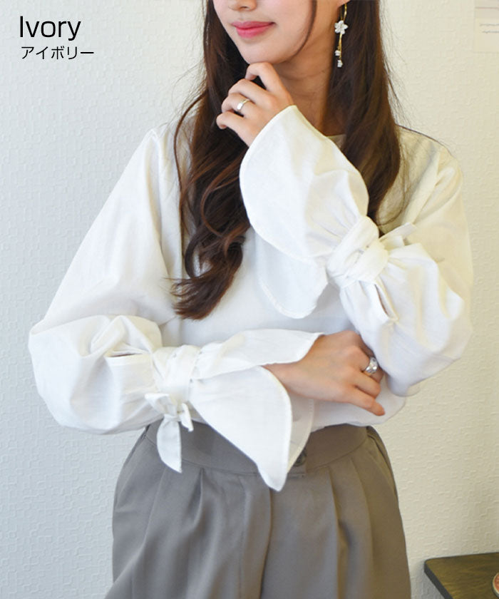 ビビッドレディ VIVIDLADY すっきりとした上品な印象のブラウス （ピンク） ピンク