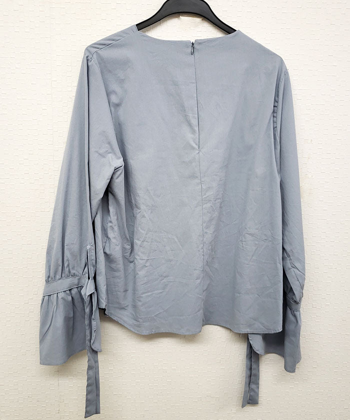 ビビッドレディ VIVIDLADY すっきりとした上品な印象のブラウス （ピンク） ピンク