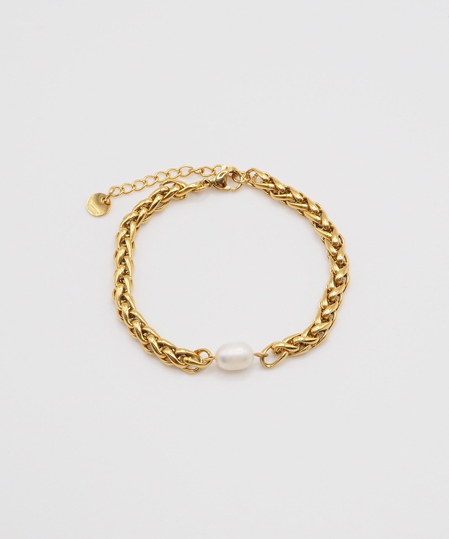 バツリカ VATSURICA 〈VATSURICA〉金属アレルギー対応 / サージカルステンレス / 淡水パール ブレスレット