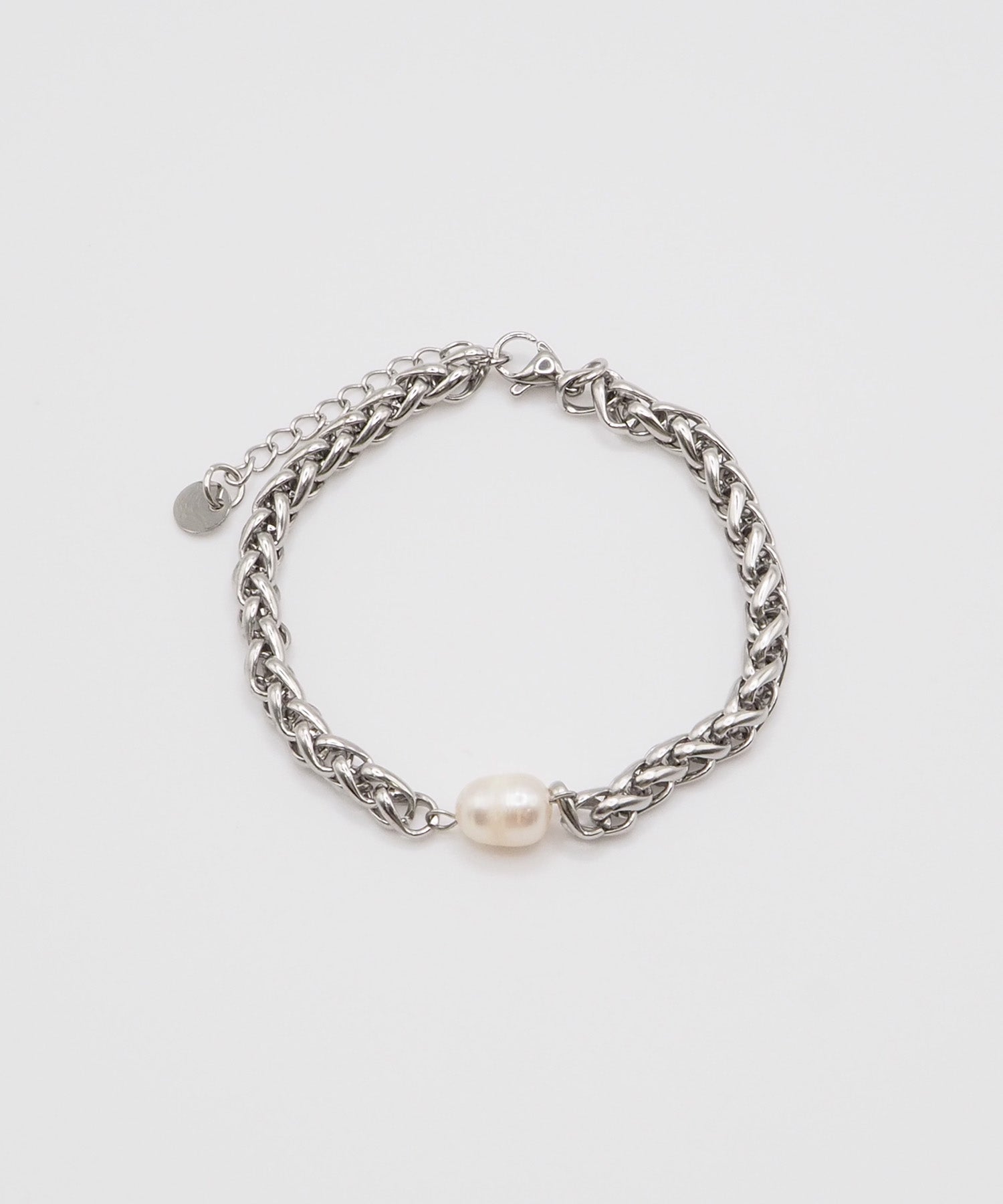 バツリカ VATSURICA 〈VATSURICA〉金属アレルギー対応 / サージカルステンレス / 淡水パール ブレスレット