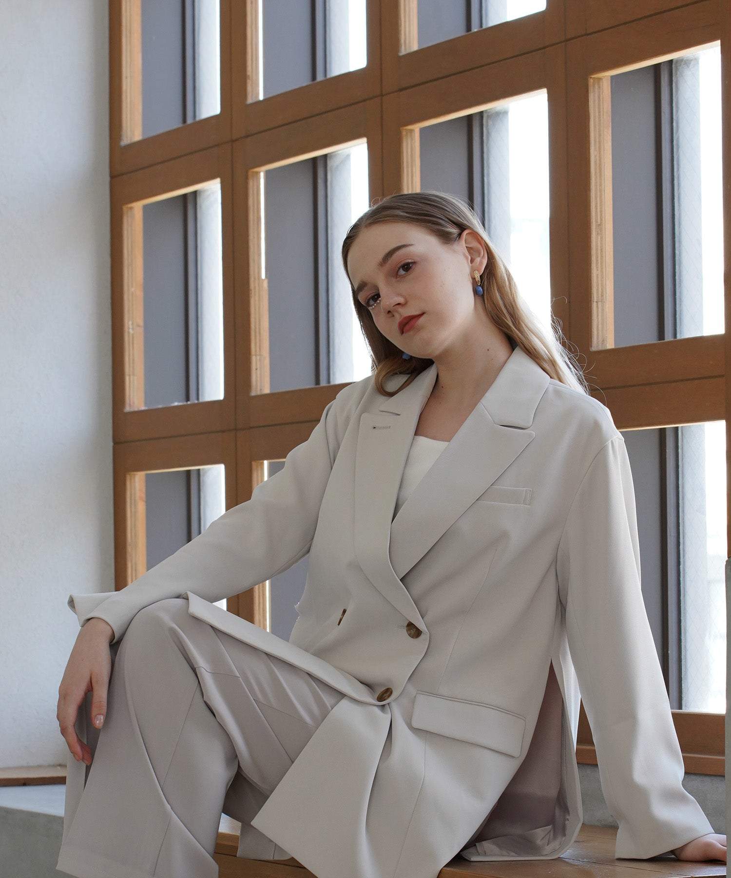 バツリカ VATSURICA 〈LOINE〉カラー アクリル ピアス