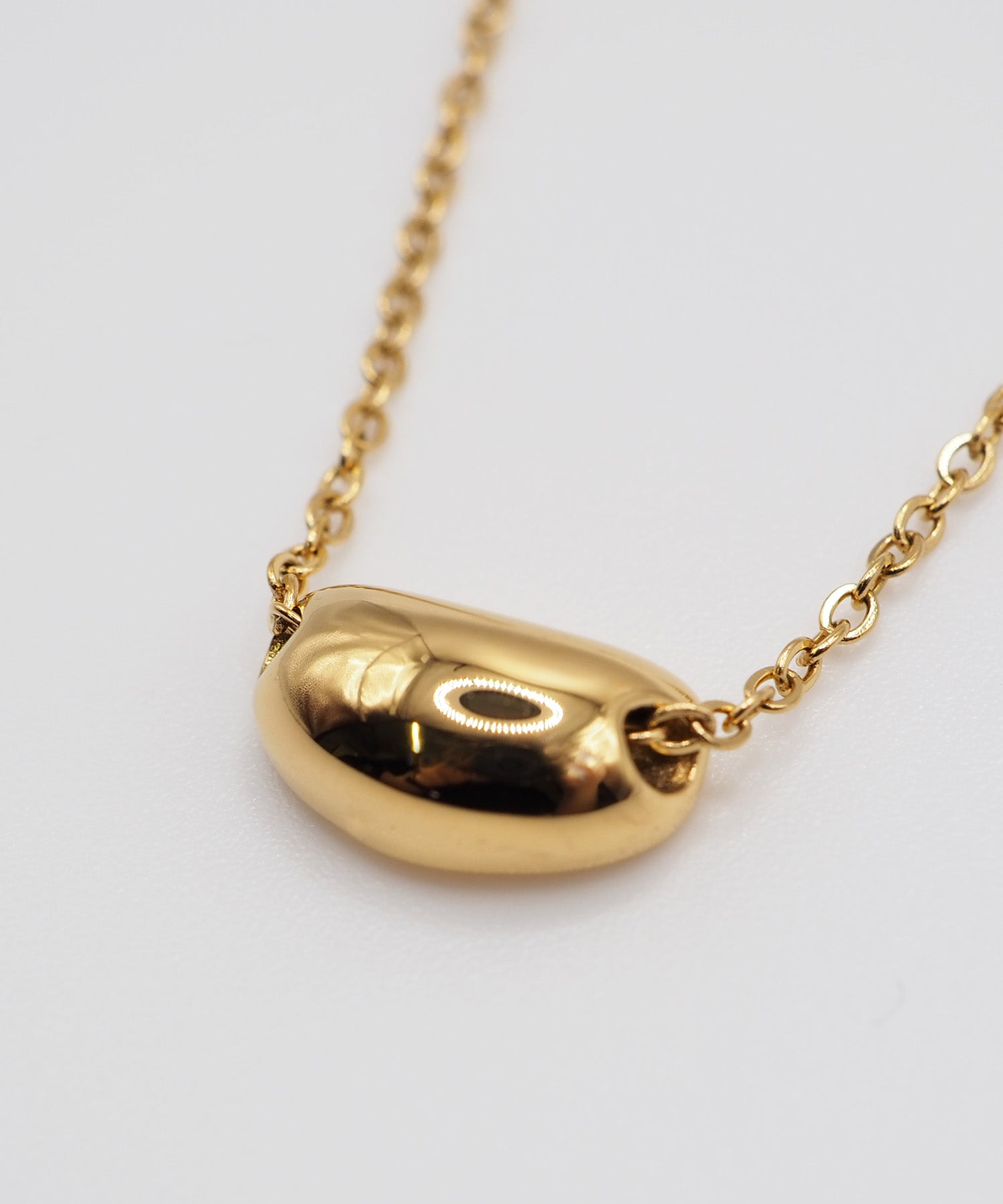 バツリカ VATSURICA 〈LOINE〉金属アレルギー対応 / ステンレス / ビーンズ ネックレス