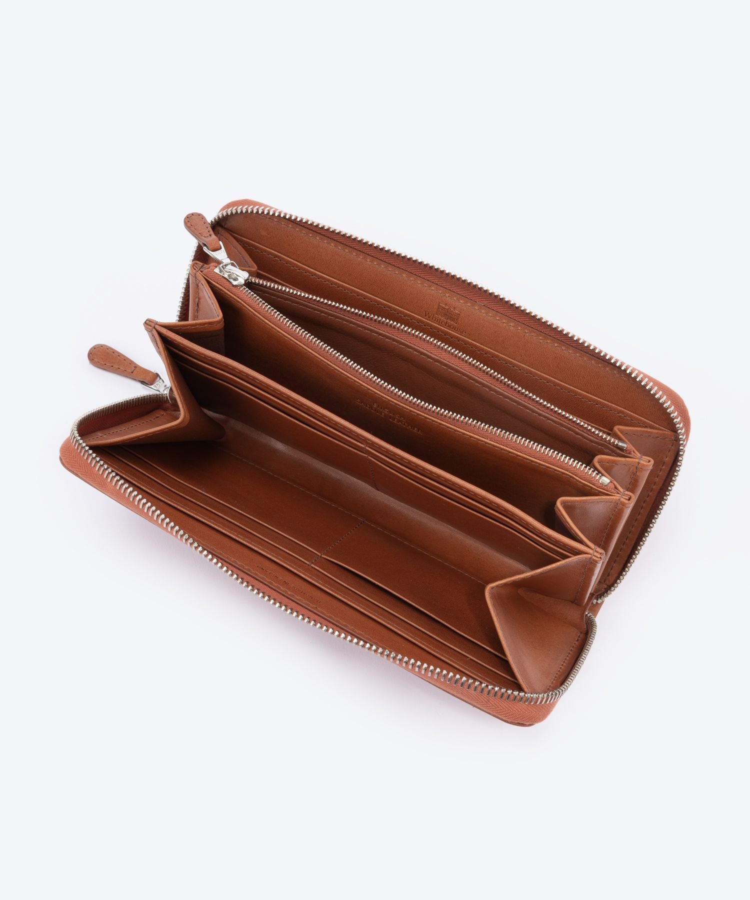 ホワイトハウスコックス Whitehouse Cox ホワイトハウスコックス 長財布 Whitehouse Cox S1088 メンズ 財布 レザー 本革 ラージ ジップ ラウンド パース ロゴ プレゼント ブラン