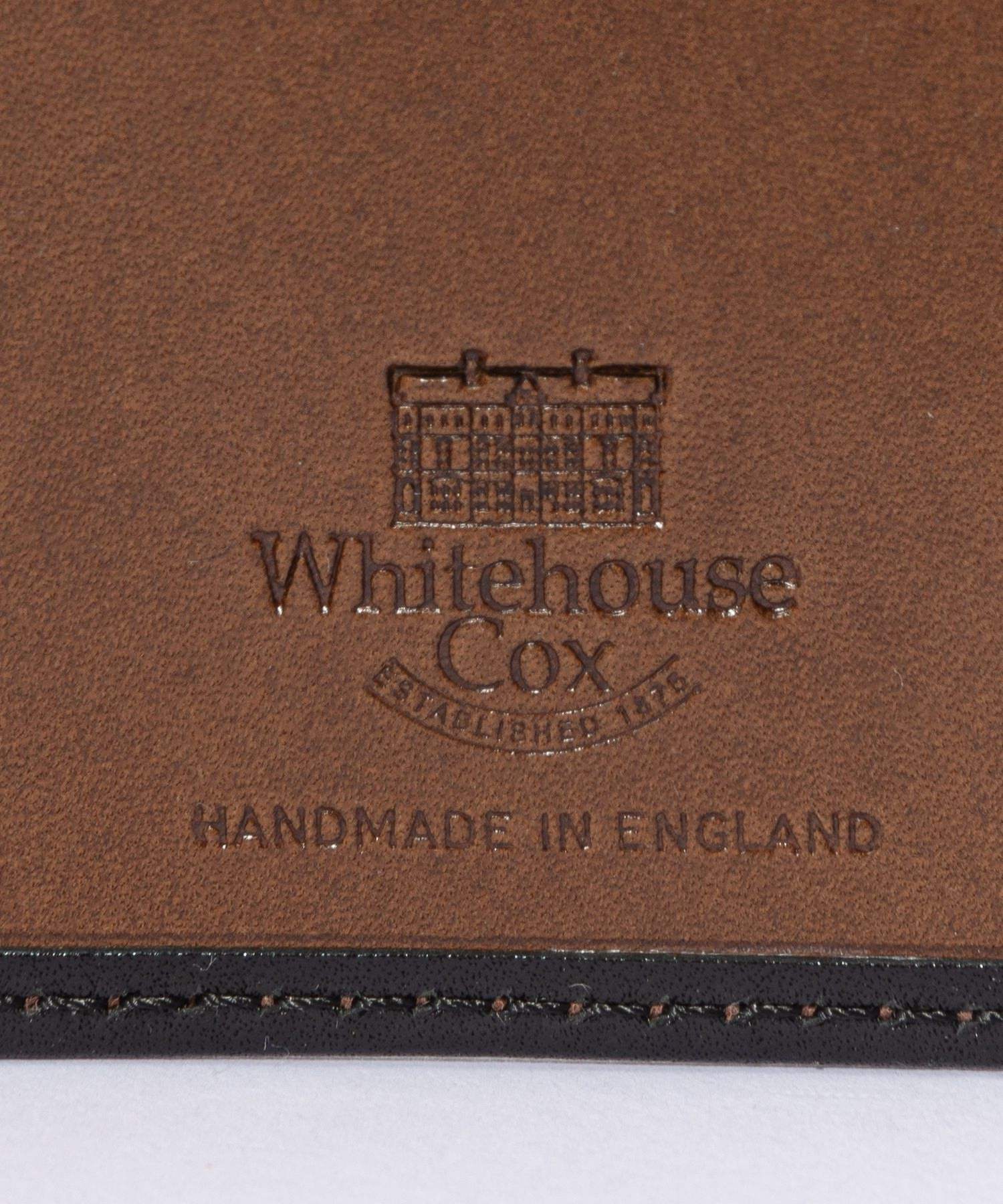 白宮考克斯 Whitehouse Cox 白宮考克斯 Whitehouse Cox ES2381 長錢包 TALL WALLET 男士 錢包 長款錢包 鞍革 雙折 本革