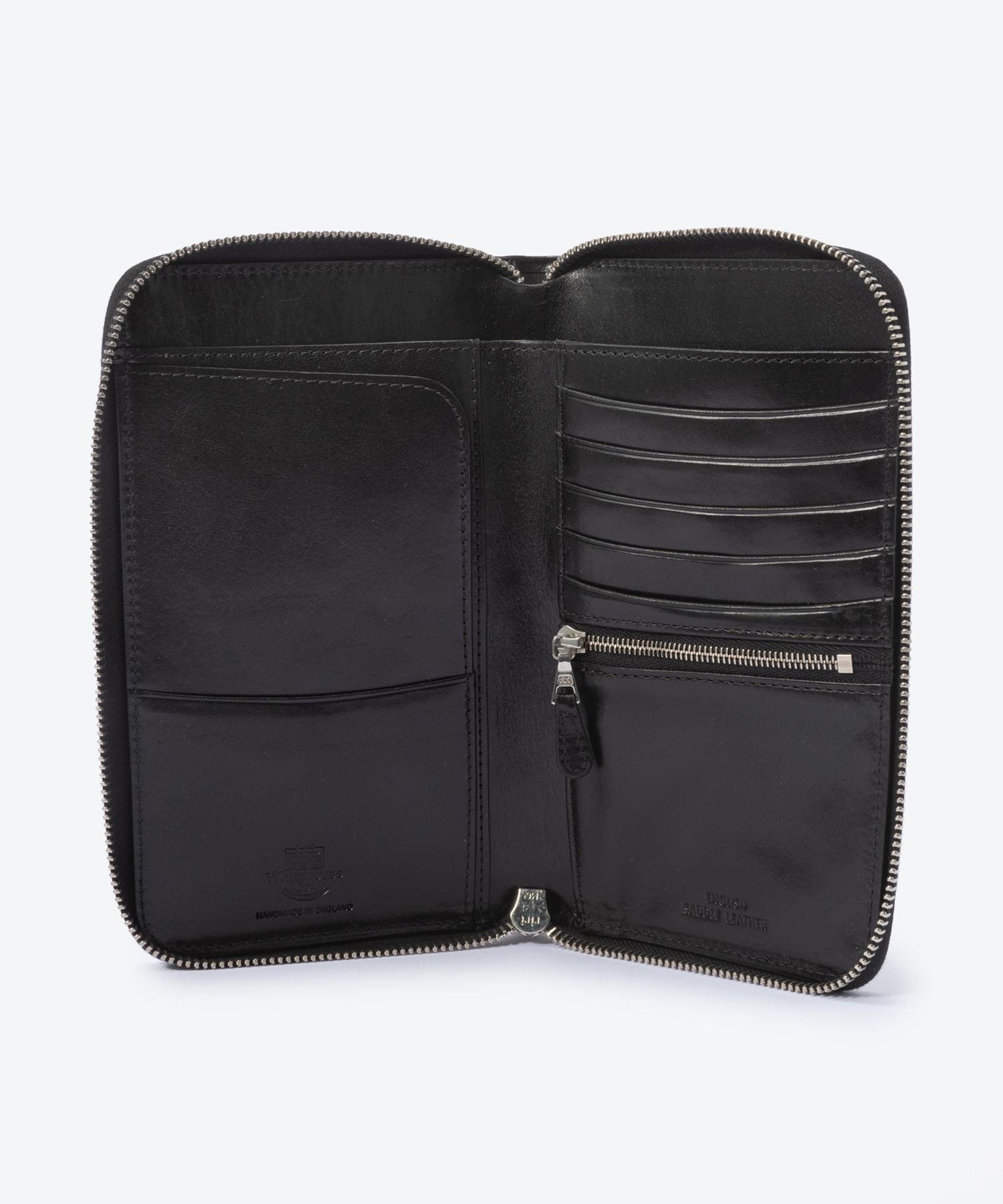 ホワイトハウスコックス Whitehouse Cox ホワイトハウスコックス Whitehouse Cox ES1090 長財布 ZIP ROUND TRAVEL WALLET メンズ 財布 トラベルウォレット ロ