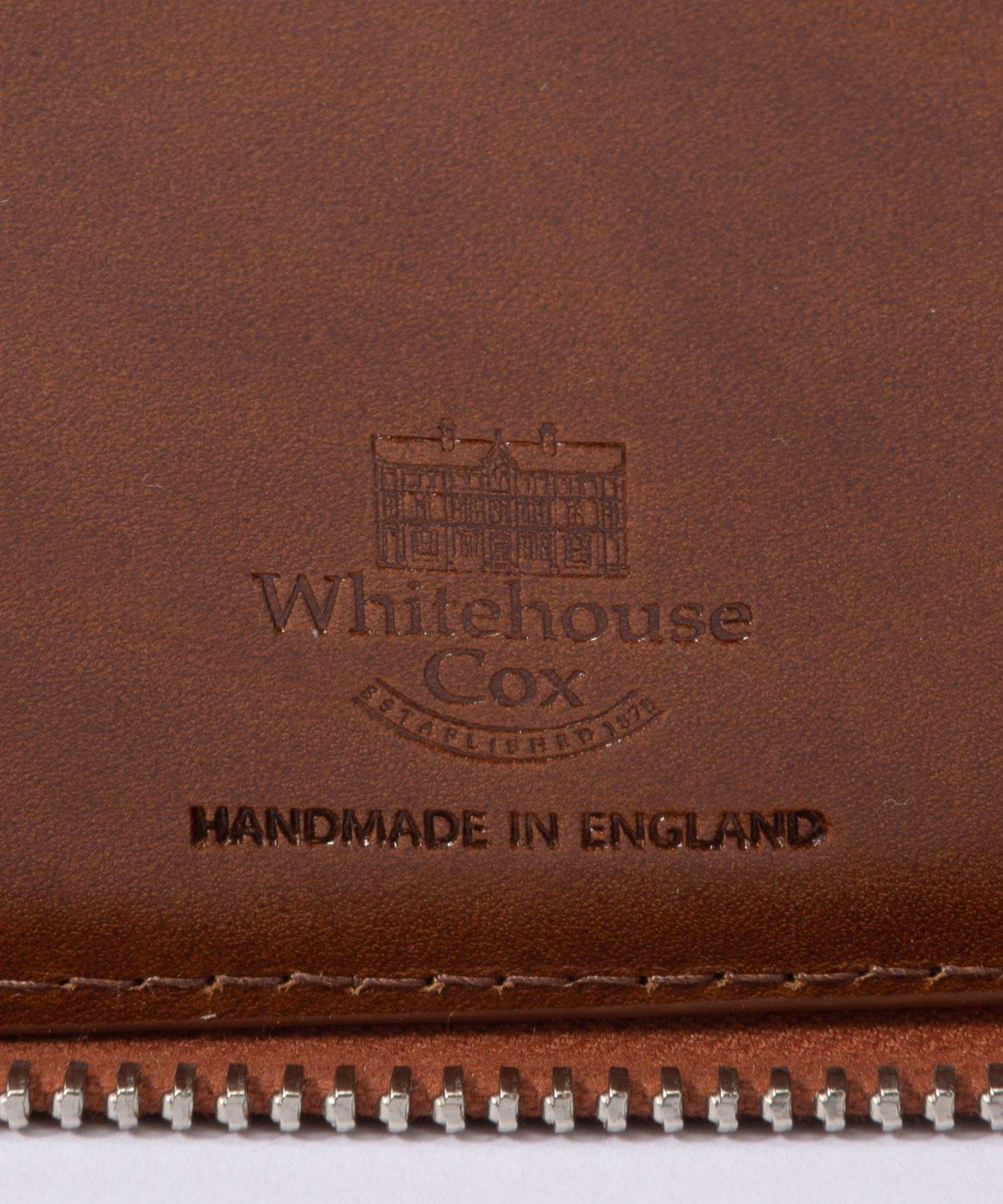 ホワイトハウスコックス Whitehouse Cox ホワイトハウスコックス Whitehouse Cox ES1090 長財布 ZIP ROUND TRAVEL WALLET メンズ 財布 トラベルウォレット ロ