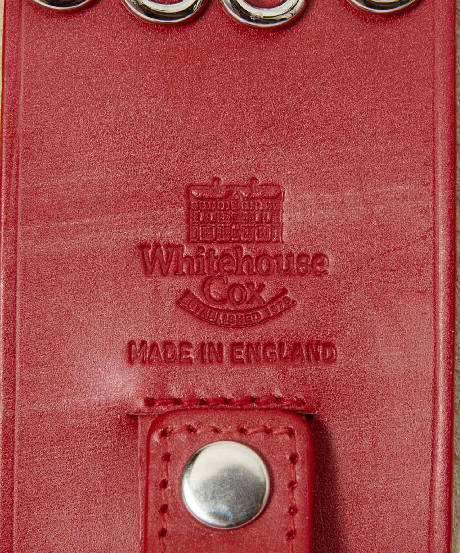 白宮考克斯 Whitehouse Cox 白宮考克斯 Whitehouse Cox S9692 鑰匙包 KEYCASE 男士 小物 6連鑰匙包 無紋 簡約 迷你 禮品