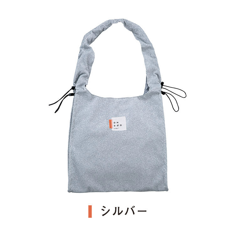 【Wpc.公式】バッグ ONDOO シャーリングドロストトートバッグ （ブラック） ブラック