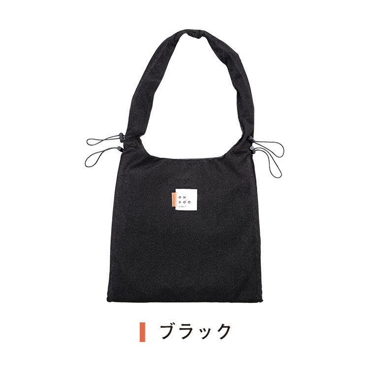 【Wpc.公式】バッグ ONDOO シャーリングドロストトートバッグ （ブラック） ブラック