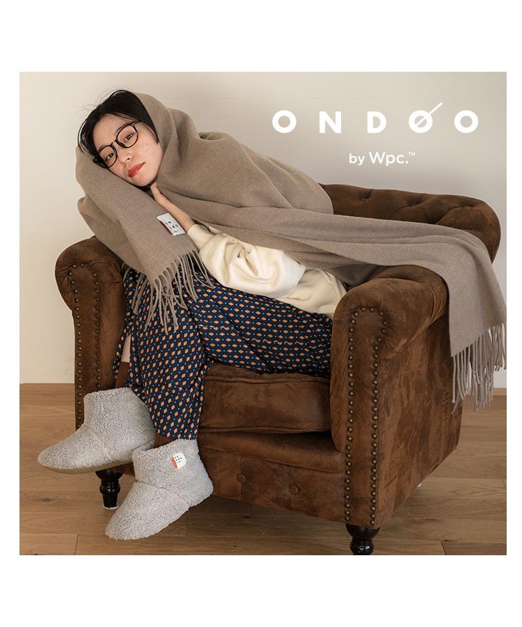 [Wpc. Official] Room Shoes ONDOO Fluffy Room Boots
