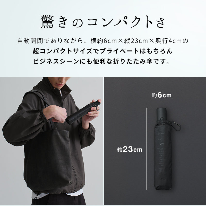 【Wpc.公式】日傘 go-koh 遮光コンパクト 自動開閉 軽量 遮熱 晴雨兼用 メンズ レディース 折りたたみ傘 自動開閉傘 男性 女性 傘 ゴコウ 折り畳み傘
