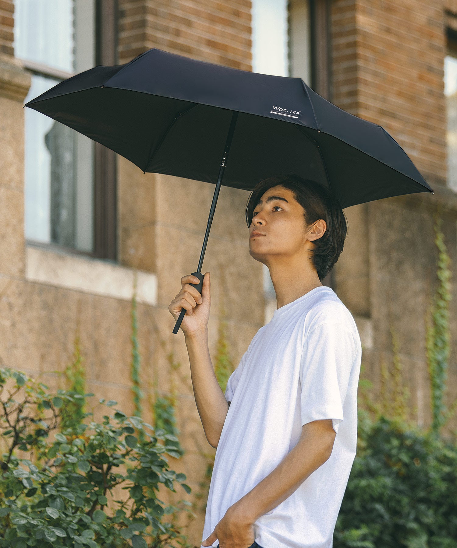 【Wpc. Official】Sun Umbrella Wpc. IZA Men's All-Weather Umbrella ≪Automatic Open/Close≫ Automatic & Safe Large Complete Light Blocking Heat Shielding All-Weather Men's Women's IZA Folding Umbrella