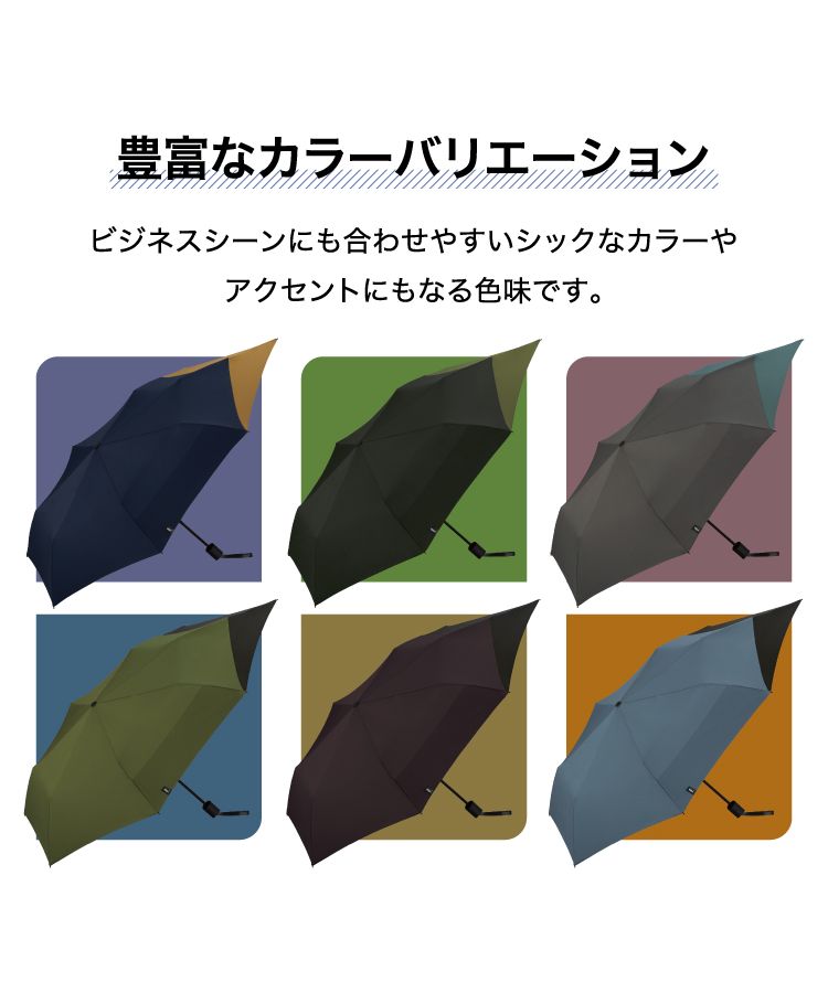 [Wpc. Official] Umbrella UNISEX Back Protect Folding Umbrella Large Size Bag Waterproof Continuous Water Repellent Sun and Rain Dual Use Men's Women's Folding Umbrella
