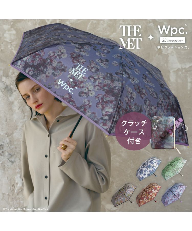 【Wpc.公式】ビニール傘 メトロポリタン美術館 名画アンブレラ ミニ 49cm 傘 レディース 雨傘 折りたたみ傘 折り畳み傘 折りたたみ 折り畳み