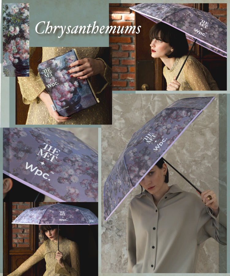 【Wpc.公式】ビニール傘 メトロポリタン美術館 名画アンブレラ ミニ 49cm 傘 レディース 雨傘 折りたたみ傘 折り畳み傘 折りたたみ 折り畳み