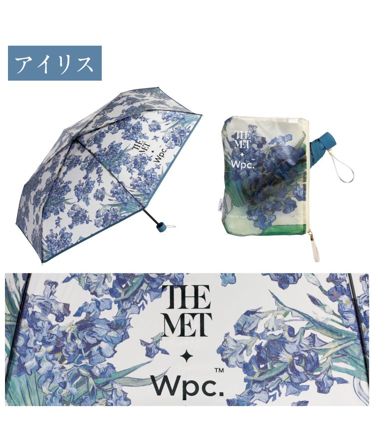 【Wpc.公式】ビニール傘 メトロポリタン美術館 名画アンブレラ ミニ 49cm 傘 レディース 雨傘 折りたたみ傘 折り畳み傘 折りたたみ 折り畳み