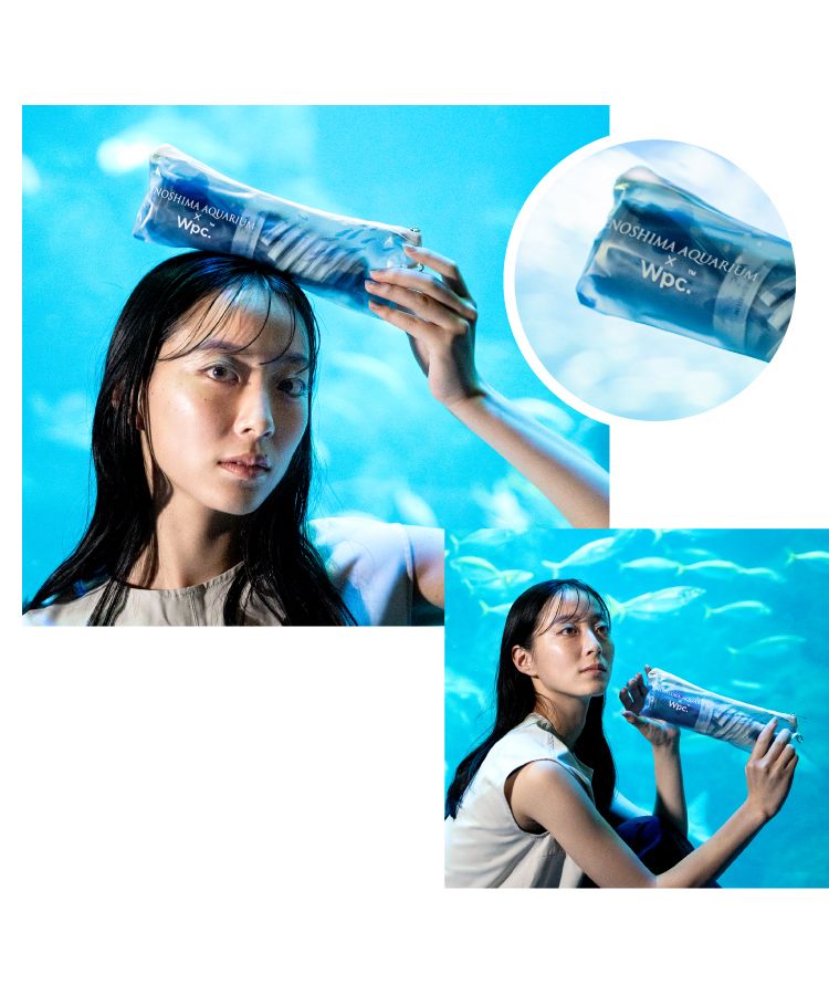 ダブリュピーシー Wpc. 【Wpc.公式】［ビニール傘］えのすい×Wpc. アンブレラ ミニ 親骨50cm 傘 レディース 雨傘 折り畳み傘 おしゃれ 可愛い 女性 通
