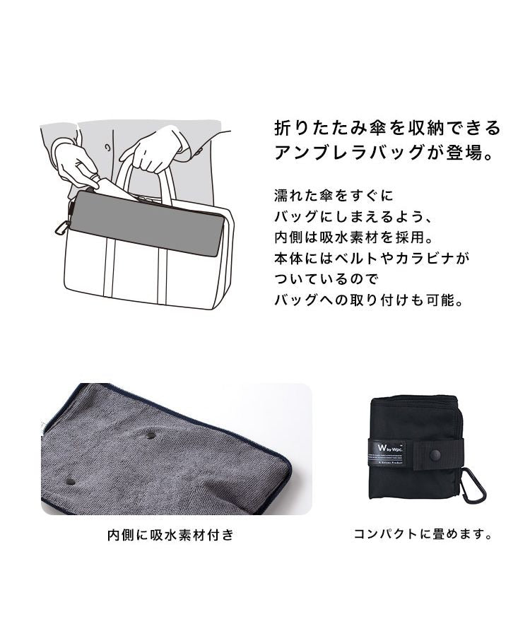 【Wpc.官方】商務雨傘套 撥水 防水 傘套 傘袋 傘入 男士 男性 通勤 摺疊傘袋