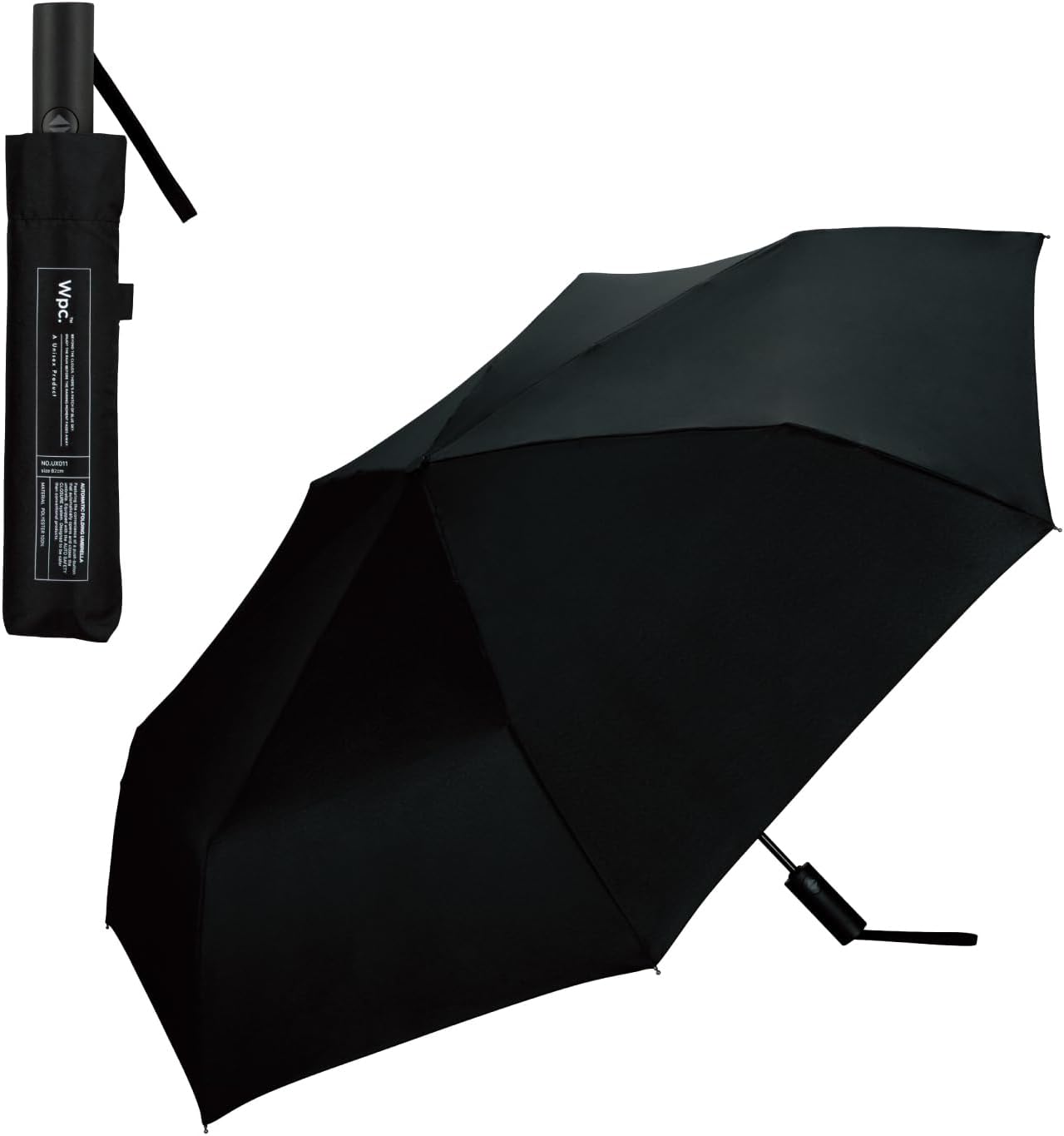 【Wpc.官方】雨傘 UNISEX AUTOMATIC FOLD 62cm 大型 大型 自動開合 自動開合傘 晴雨兩用 傘 男士 女士 摺疊傘