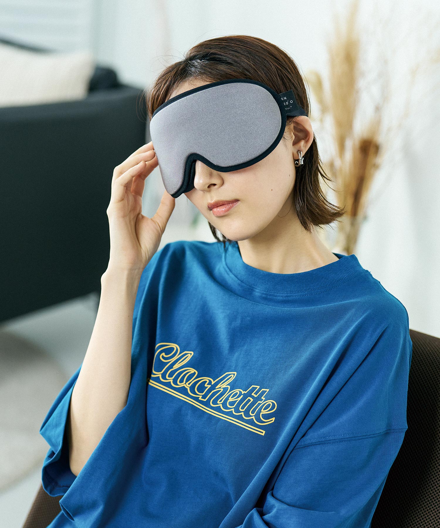 [Wpc. Official] ONDOO 3D Eye Mask, 100% Light Blocking Fabric, Fit, Comfortable, 3D Structure, Washable [Non-returnable Item]