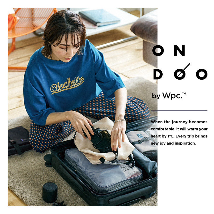 【Wpc.公式】トラベルシューズバッグ トラベルグッズ 靴入れ メンズ レディース （ブラック） ブラック