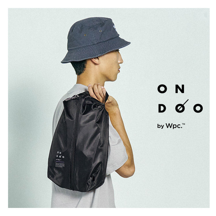 【Wpc.公式】トラベルシューズバッグ トラベルグッズ 靴入れ メンズ レディース （ブラック） ブラック