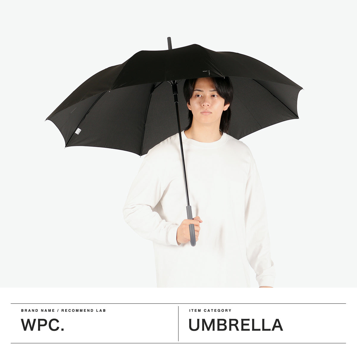 ダブリュピーシー Wpc. 傘 メンズ レディース 日傘 長傘 晴雨兼用 軽量 雨傘 おしゃれ ジャンプ 大きい UVカット 紫外線対策 耐風 Wpc classic ベーシックジャンプ アンブレラ CS01-001-001 （ベージュ） ベージュ