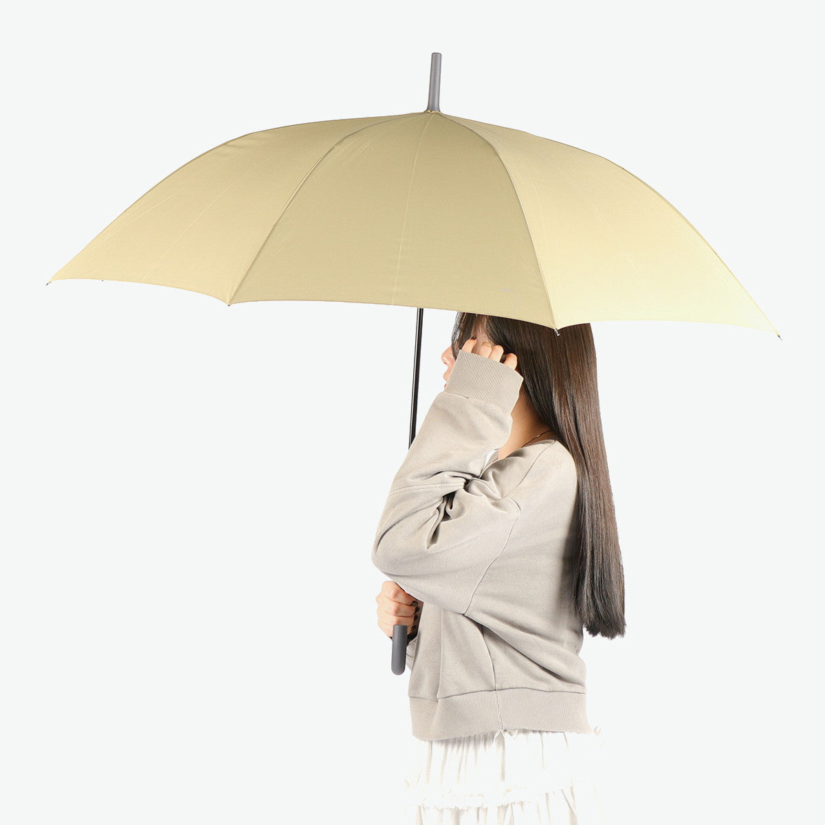 ダブリュピーシー Wpc. 傘 メンズ レディース 日傘 長傘 晴雨兼用 軽量 雨傘 おしゃれ ジャンプ 大きい UVカット 紫外線対策 耐風 Wpc classic ベーシックジャンプ アンブレラ CS01-001-001 （ベージュ） ベージュ