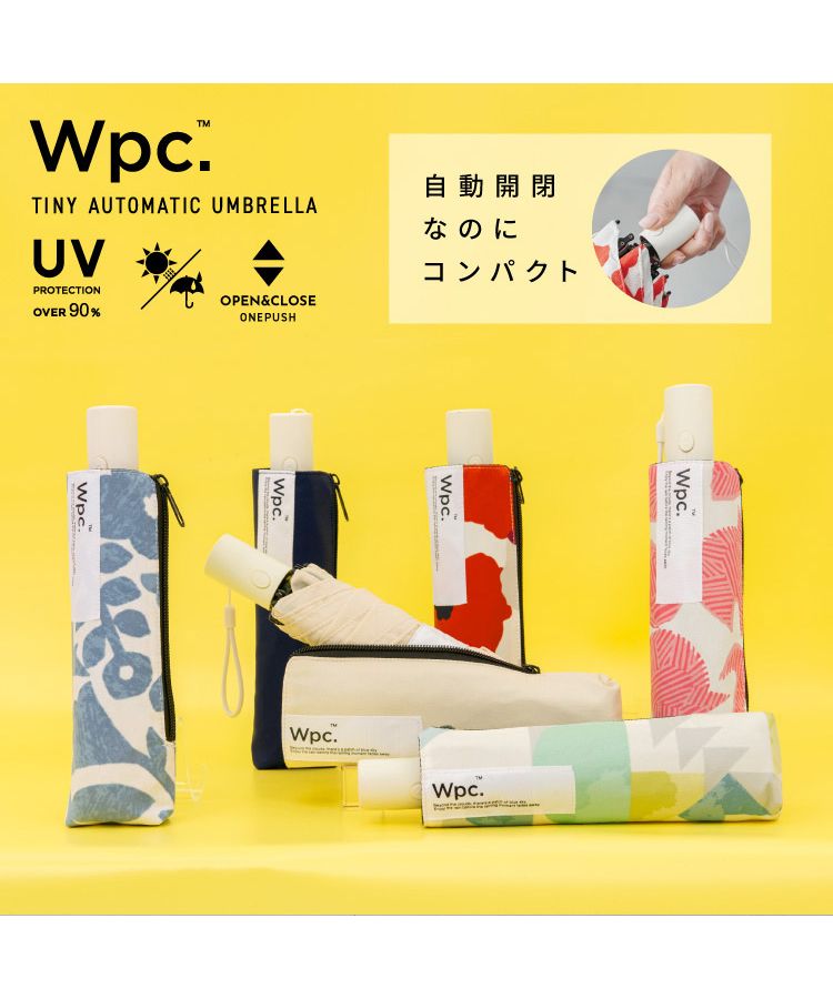 【Wpc.官方】雨傘 泰尼自動傘 50cm 自動開合 輕量 晴雨兩用 摺疊 摺疊傘