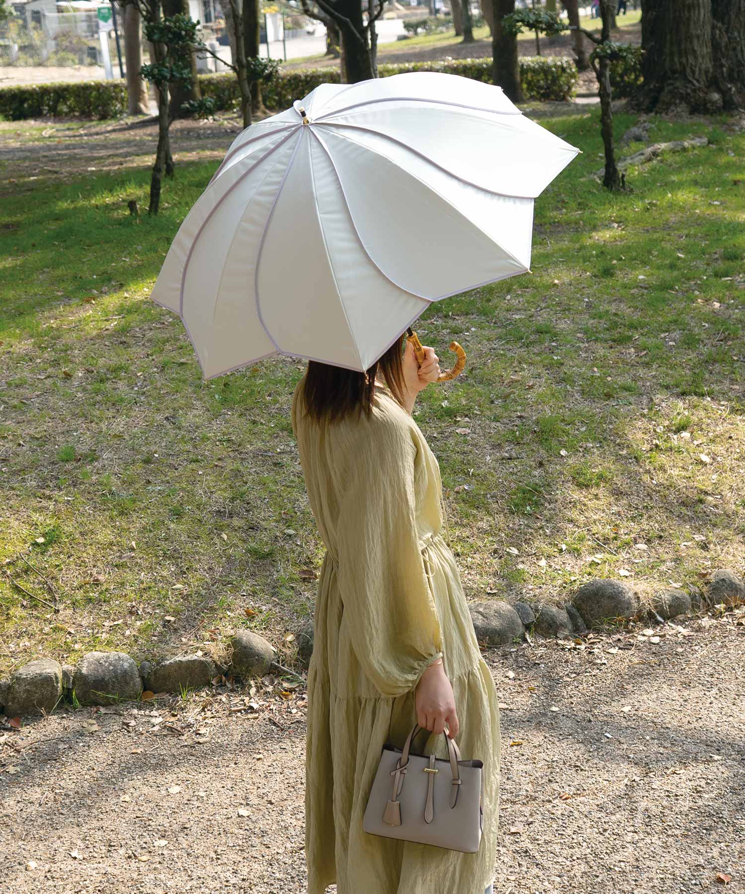 【Wpc.公式】最強の日傘 UVO(ウーボ) 8本骨 フローラル 55cm 大きい 完全遮光 遮熱 UVカット100% 晴雨兼用 レディース 長傘 晴雨兼用日傘 おしゃれ かわいい（オフ） オフ