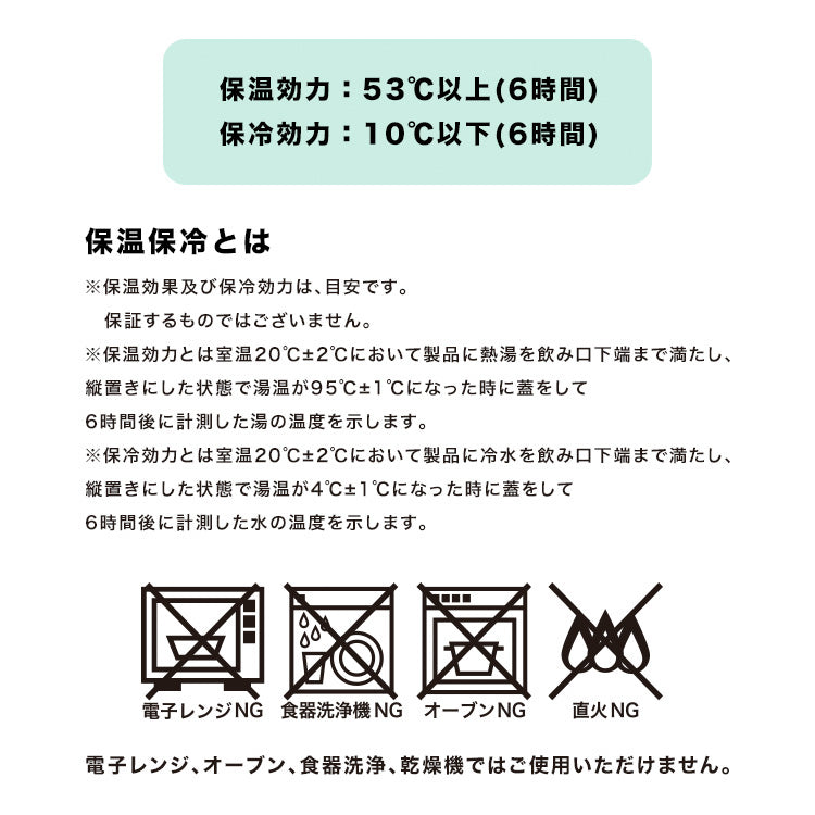 【Wpc.公式】ステンレスボトル 450ml 保温 保冷 水筒 おしゃれ 可愛い 北欧 レディース 女性 通勤 通学 ギフト プレゼント【返品不可商品】 （花と鳥ブルー） 花と鳥ブルー