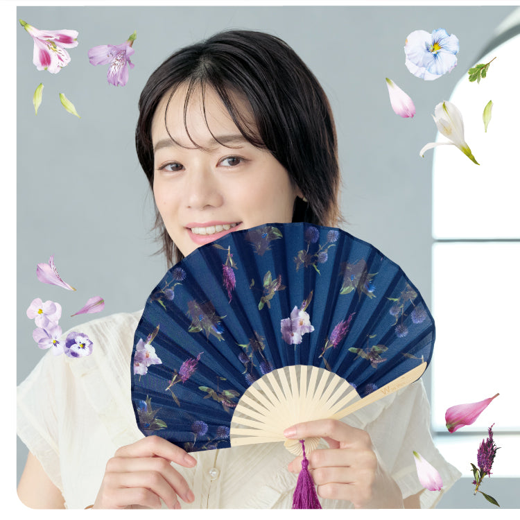 【Wpc.官方】[plantica×Wpc.]禮盒裝花扇 女士 禮物 時尚 可愛 女性
