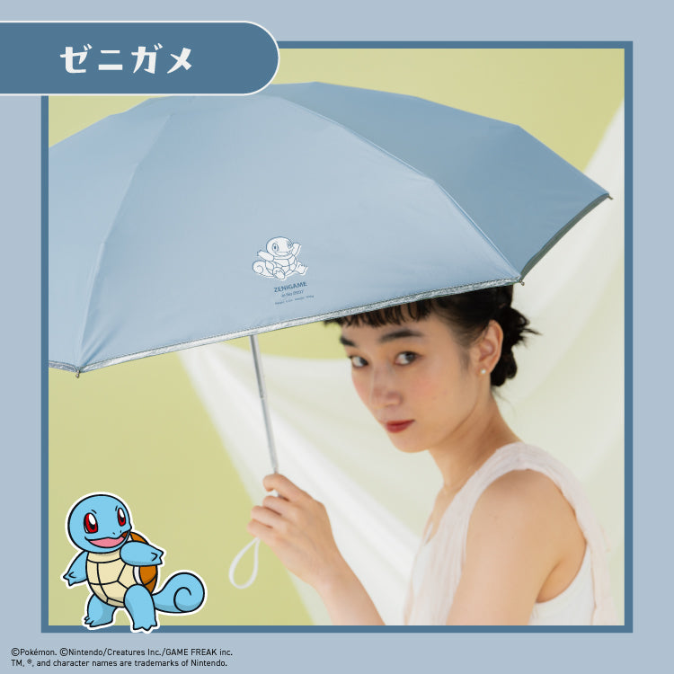 【Wpc.官方】日傘 寶可夢 遮光冒險的開始 迷你 輕量 完全遮光 遮熱 晴雨兼用 摺疊傘
