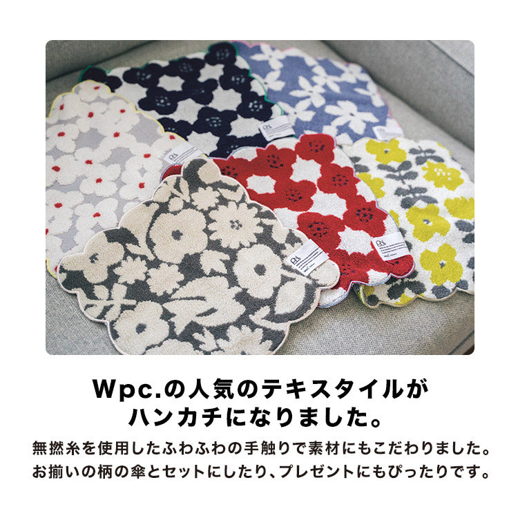 [Wpc. Official] Handkerchief Scallop Handkerchief Towel Fluffy Cute Stylish Ladies Gift