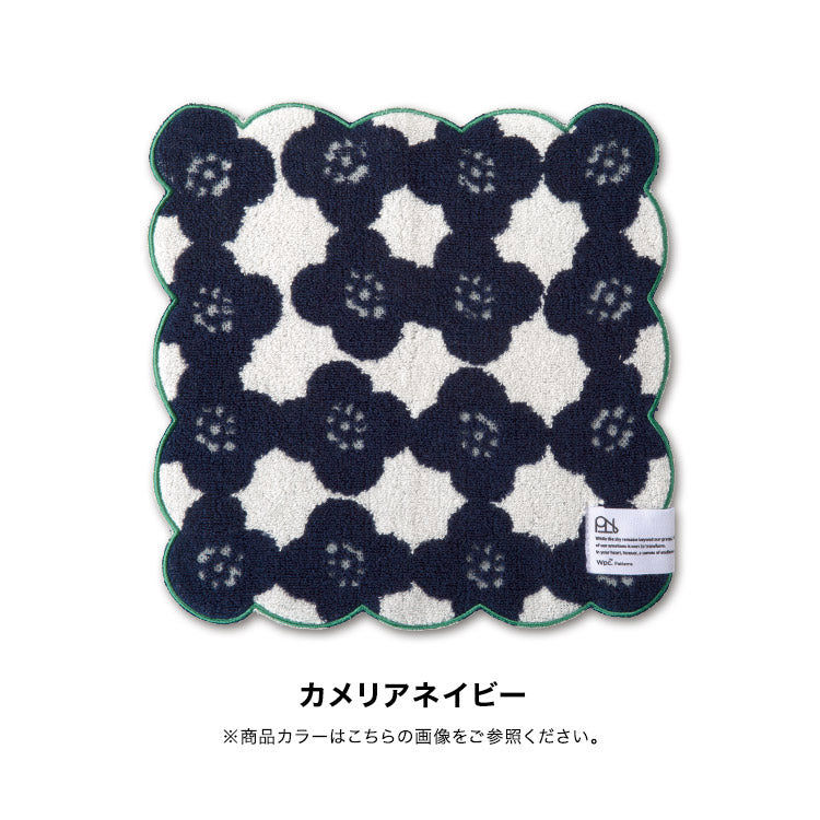 [Wpc. Official] Handkerchief Scallop Handkerchief Towel Fluffy Cute Stylish Ladies Gift