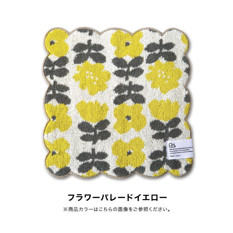 [Wpc. Official] Handkerchief Scallop Handkerchief Towel Fluffy Cute Stylish Ladies Gift