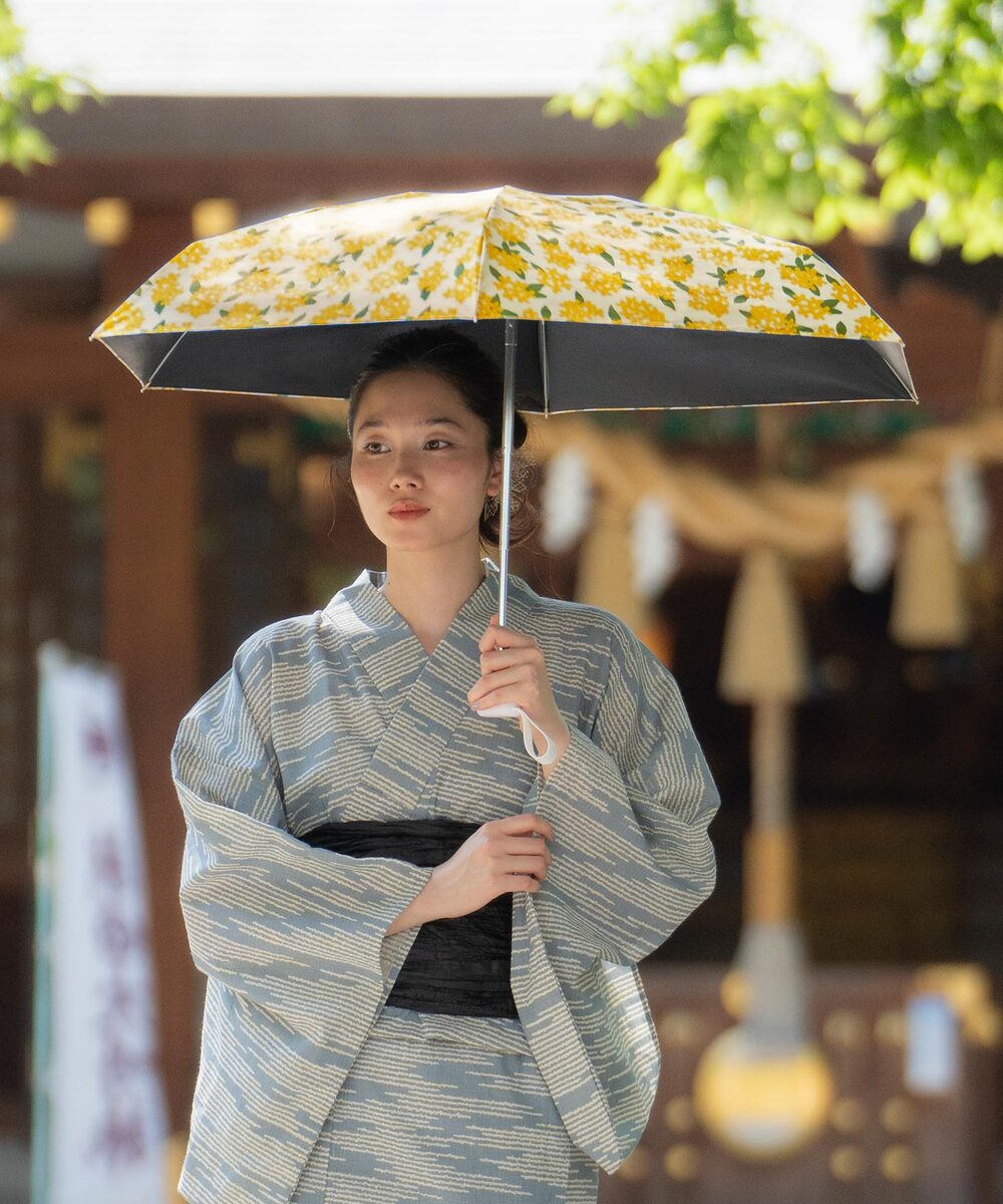【Wpc.公式】日傘 遮光 お守りパラソル ミニ 完全遮光 遮熱 晴雨兼用 レディース 折りたたみ傘 （グレー） グレー