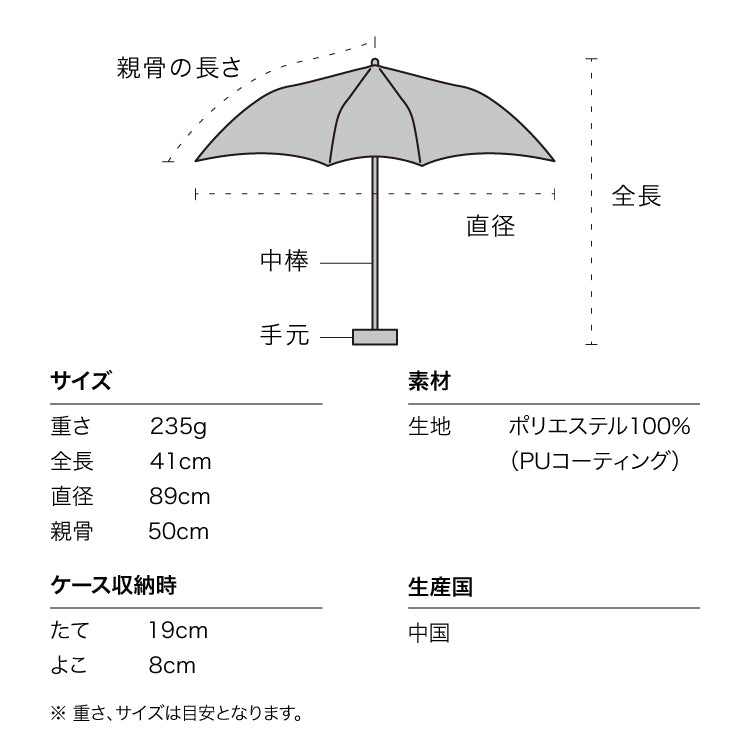 【Wpc.官方】日傘 遮光 jaggy heart mini 完全遮光 遮熱 晴雨兼用 女士 折疊傘