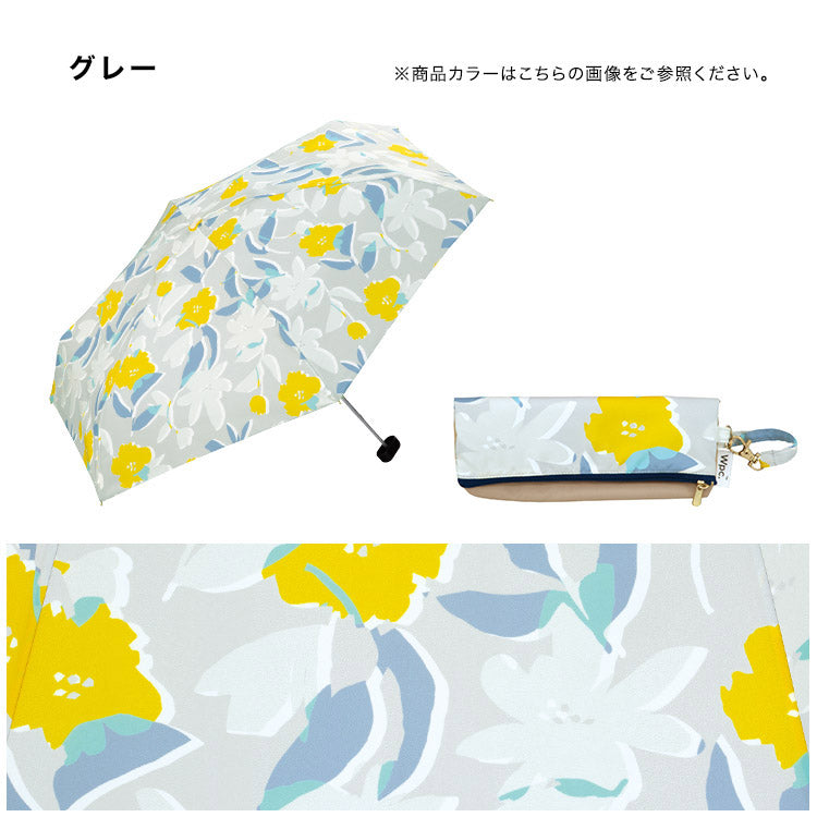 【Wpc.官方】雨傘 圖里迷你 50cm 晴雨兼用 傘 女士 折疊傘